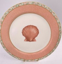 Victoria and Beale Atlantis Dinner Plate Peach Coral Sea Shells 9044 Porcelain  - £27.86 GBP