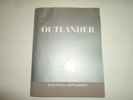 2012 Mitsubishi Outlander Electrical Supplement Manual Factory Oem Book 12 Worn - $63.60