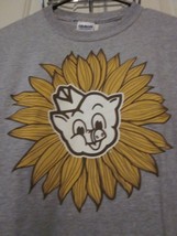 NWT - PIGGLY WIGGLY Daisy Logo Gray Short Sleeve Tee Size Girl&#39;s YOUTH L - $9.99