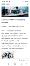 Safcorad Radiology Second Opinion - $50.00