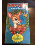 Rudolph The Red Nosed Reindeer Plus Little Shepherd&#39;s First Christmas VH... - £6.22 GBP