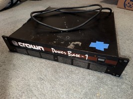 Crown Power Base 1 Stereo 2-Channel Power Amplifier - $1,199.48 MXN