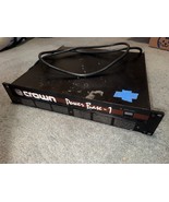 Crown Power Base 1 Stereo 2-Channel Power Amplifier - $89.80 CAD