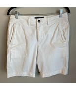 Abercrombie and Fitch White Chino Shorts Men&#39;s Size 29 - $460.56 MXN