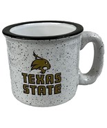Texas State University Bobcats NCAA Stoneware Coffee Mug Cup College San... - £21.62 GBP