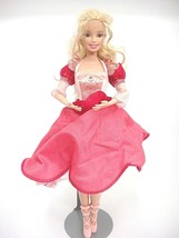 Mattel Dancing Princesses Genevieve Ballerina Twirls Lights Up Pink Dres... - $8.90