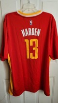 Adidas NBA Short Sleeve Jersey Houston Rockets James Harden Red sz 2X - £19.71 GBP