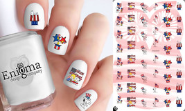 Peanuts - Bless America Nail Decals (Set of 48) - £3.89 GBP
