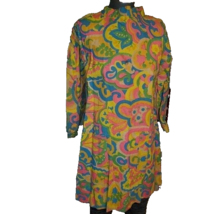 Wippette Vintage Dress 1960s Retro Psychedelic Paper Rainbow Shift Dress... - $3,599.98 MXN