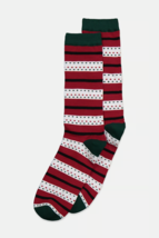 Club Room Men&#39;s Holiday Socks, Holiday Stripes, OS - $6.92