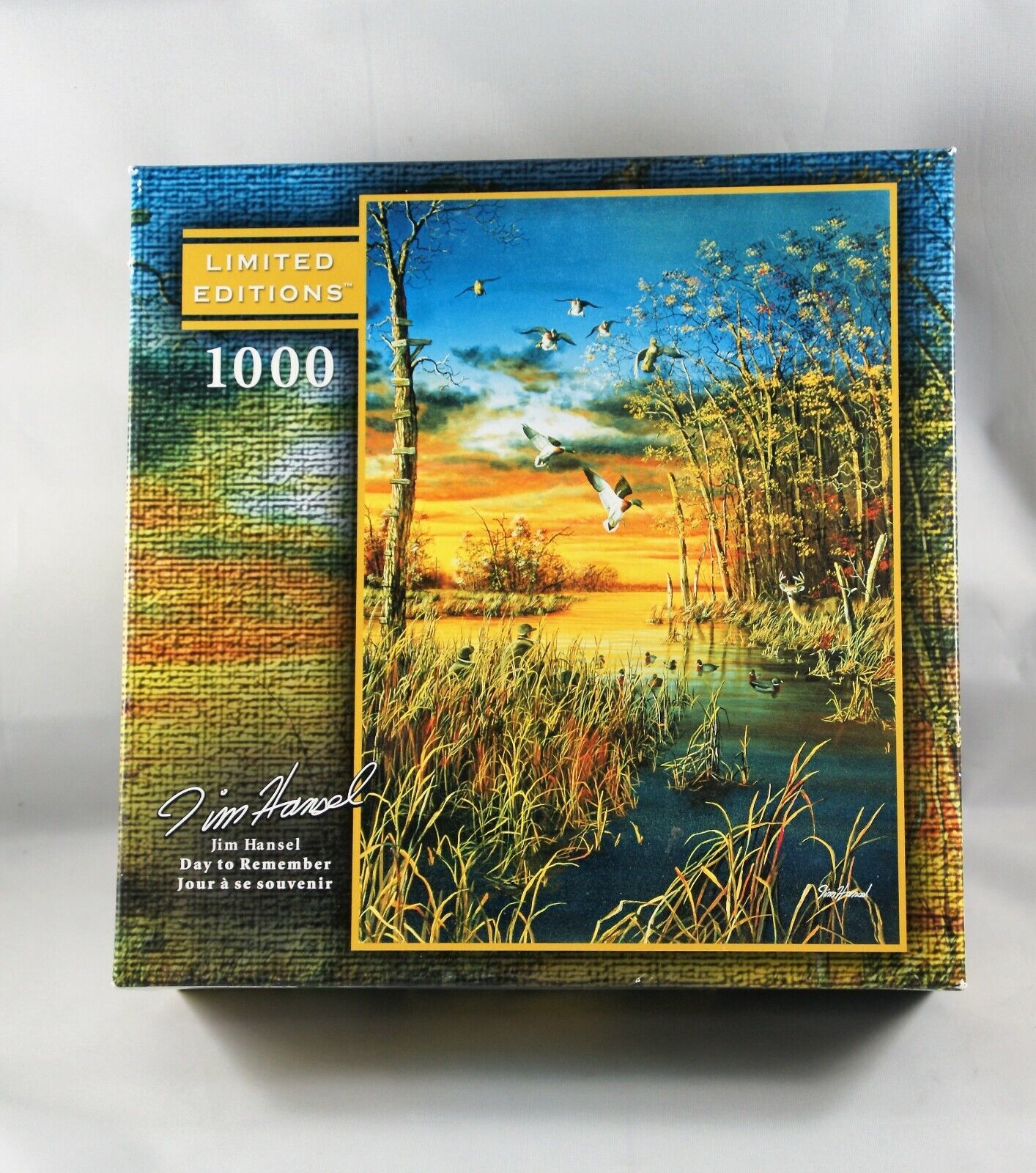 Jim Hansel Day to Remember 1000 Piece Jigsaw Puzzle Limited Editions Mega - £7.43 GBP