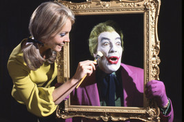 Batman Cesar Romero as The Joker being painted holding frame 24x36 Poster - £22.67 GBP