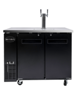 NEW 49&quot;  2 KEG SINGLE HEAD DRAFT BEER DISPENSER DIRECT DRAW COOLER FREE ... - €2.271,87 EUR