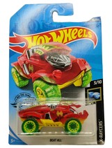 Hot Wheels 2020 Beat All 3/10 X Raycers 86/250 Green Wheels Mattel - £6.21 GBP