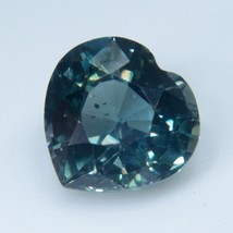 Natural Green Sapphire | Heart Cut | 6.50x6.20 mm | 1.26 Carat | Eye Clean | Unt - £353.52 GBP