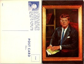 New York(NY) Bronx Morris Katz Oil Painting John F. Kennedy Vintage Postcard - £7.39 GBP