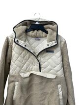 Columbia Women Street View Fleece hooded pullover Beige Size 1X - $34.65