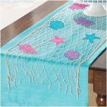Shimmering Mermaids Fish Net Table Decoration Kit Birthday Party Accesso... - $11.69