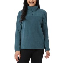 32 Degrees  Snap Arctic Fleece Pullover MIDNIGHT MUSE  Women&#39;s Sz XL NWT - $399.63 MXN