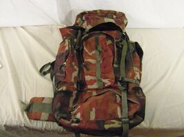Heavy Duty Extreme Pak Red Camouflage Waist Pad Staining Missing Clips 3... - $23.97