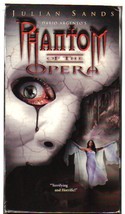 PHANTOM of the OPERA (1999, VHS) Dario, Asia Argento, Julian Sands, Out Of Print - £5.93 GBP