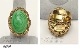 Vintage and Rare Signed Miriam Haskell Ring (#J366) - £138.68 GBP