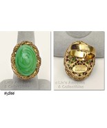 Vintage and Rare Signed Miriam Haskell Ring (#J366) - £137.48 GBP