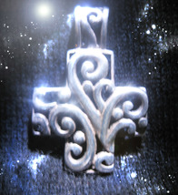Haunted Antique Necklace Enochian Keys Highest Light Collection Ooak Magick - £233.36 GBP