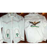 Mens Many Sizes Shirts For Mexican Folklorico Charro Fiesta Dance Handma... - $36.43+