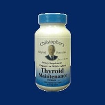 Dr. Christopher&#39;s Formulas Thyroid Maintenance Frmla, 100 Vcap - £15.07 GBP