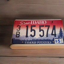 1999 Scenic Idaho License Plate  Benewa County Big Pine On (R) 3B 15574 ... - $25.00