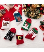 Christmas Fuzzy Socks,Fashion 6 Pairs Cute Coral Fleece Warm Cozy Socks ... - $33.08 CAD
