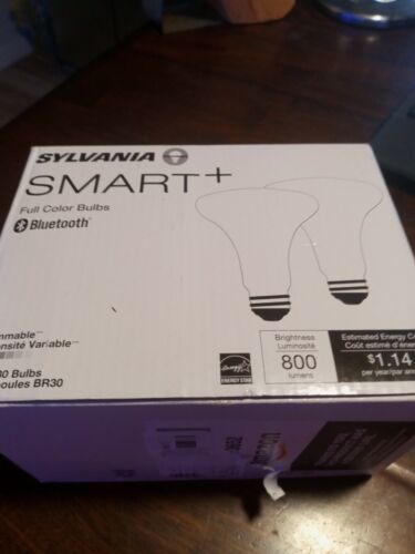 SYLVANIA Bluetooth Mesh LED Smart Bulb, RGBW Full Color &amp; White, Alexa O... - $2.79