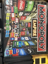  Monopoly EMPIRE Board Game Gold Edition Top Brands Hasbro 2013 Complete - $29.99