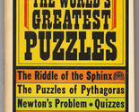 Jerome Meyer WORLD&#39;S GREATEST PUZZLES First ed. PBO Unread 1963 Ciphers ... - $22.49