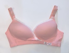 MOMMA&#39;s SHOP Comfy Maternity Nursing Bra  Size Medium Pink M NEW - $12.39 CAD