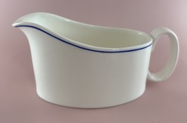 Royal Doulton England White Blue Trim Bone China Creamer - $20.53 CAD