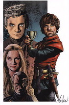 Mike McKone SIGNED Art Print Game of Thrones Peter Dinklage Tyrion Lanni... - £23.67 GBP