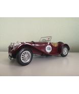 Bburago Jaguar SS 100 (1937) Diecast Model Car - Scale 1/18 - Red - Vintage - $1,633.07 MXN