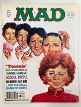 Mad Magazine July 1983 No. 240 Tootsie The Dark Crystal FN Fine 6.0 No L... - $22.80