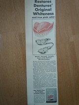 Kleenite Denture Cleaner Print Magazine Advertisements 1966 - £3.13 GBP