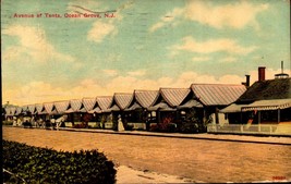 Avenue Of Tents, Oc EAN Grove, New Jersey -1912 Divided Back Postcard BK67 - £3.74 GBP