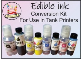 Edible Ink Conversion Kit For Use In  Epson Tank Printers - £42.18 GBP