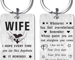 Keychain Gifts for Wife Women- Romantic Valentines Gift for Wife from Hu... - $9.14