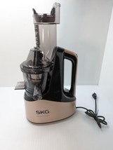 SKG Slow Juicer Model 2081 Masticating Juicer Rose Gold Excellent Used Condition - £67.26 GBP