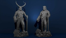 Hellboy Model DC Comics Marvel Miniature Assembly File STL for 3D Printing  - $2.35