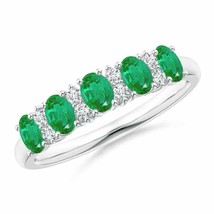 Authenticity Guarantee

ANGARA 0.71 Ct Five Stone Emerald and Diamond Wedding... - £1,052.68 GBP