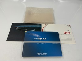 2013 Kia Rio Owners Manual Handbook Set OEM I04B25010 - $31.49