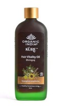 Organic India Hair Vitality Oil Bhringaraj 120 ml Ayurvedic Natural Strong Long - £27.64 GBP