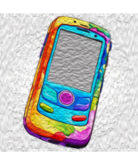 Digital Wall Art - Title: Primal Bloom of Communication - $82.36 MXN